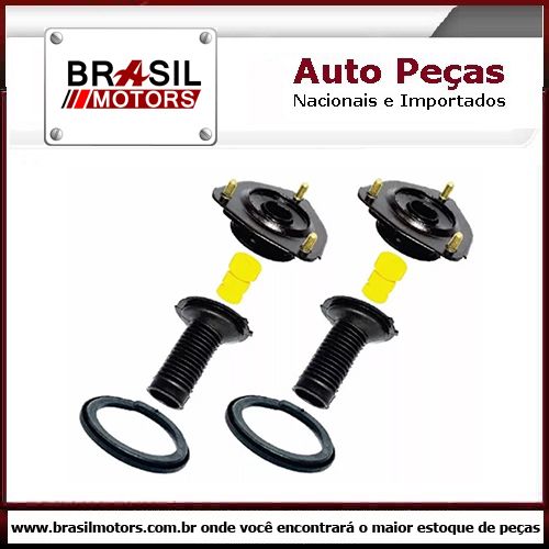 10932 Chery Tiggo - Kit Batente Amortecedor Dianteiro Chery Tiggo - Ano 2010 até 2015