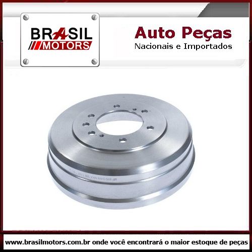 Ford Ranger Ano 98/... / Mazda B2500 Ano 98/00 / Navajo Ano 92/93 - Tambor de Freio Cod BRA-BD7929