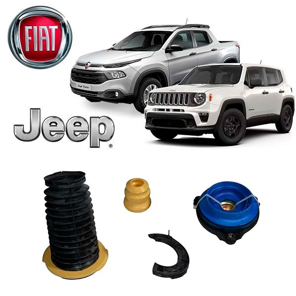 03.2.12.31359 FIAT TORO - Kit Amortecedor Dianteiro C/ Rolamento Fiat Toro 2015/2021