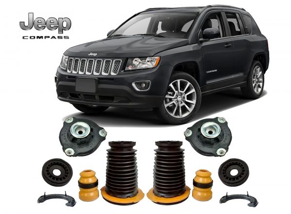 03.2.12.31356 JEEP COMPASS 16/21- Kit Batente Amortecedor Dianteiro C/ Rolamento Compass 16/21