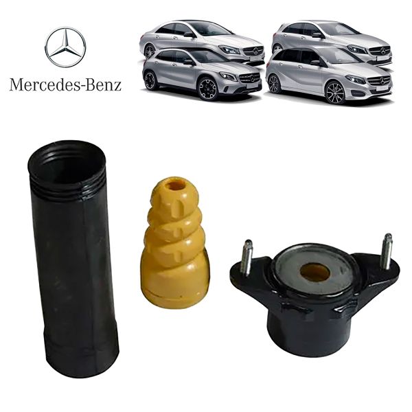 03.2.12.31415 MERCEDES A-200 B-200 CLA GLA  Kit Coxim s/Rolamento Batente/Coifa Amortecedor Traseiro