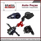 50821 - KIT 04 COXINS MOTOR CÂMBIO HONDA FIT 03/08 - AUTOMATICO