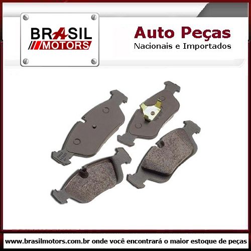 Chevrolet Cruze 1.8 LT 16v / Cruze 1.8 LTZ 16v - Ano 12/... Pastilha de Freio Traseira BRA-FP887