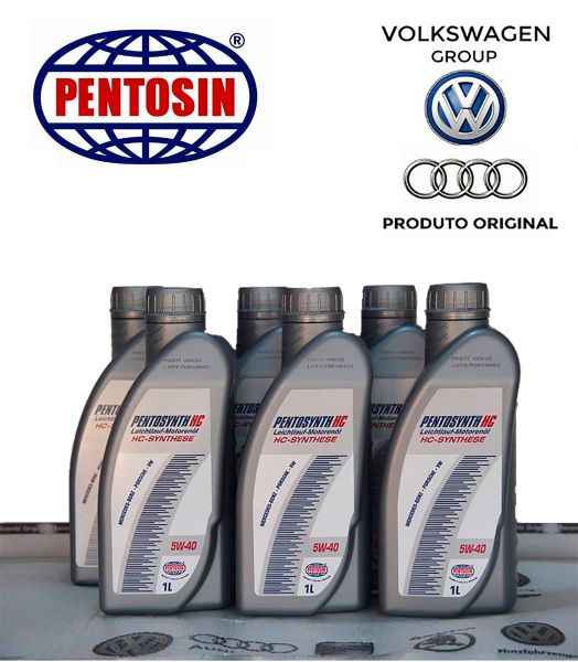 G.053.553.R2 VOLKSWAGEN BMW PORSCHE MERCEDES Oleo Lubrificante para Motores 5W40 Pentosin Sintetico