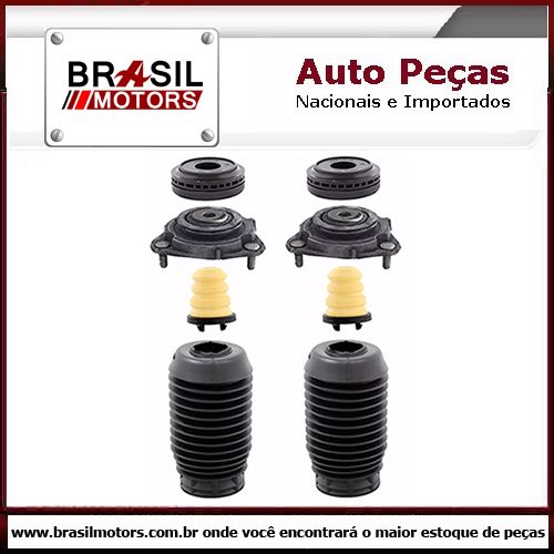 07247 Ford Fiesta - Kit Batente Amortecedor Dianteiro Ford Fiesta - Ano 2002 até 2010