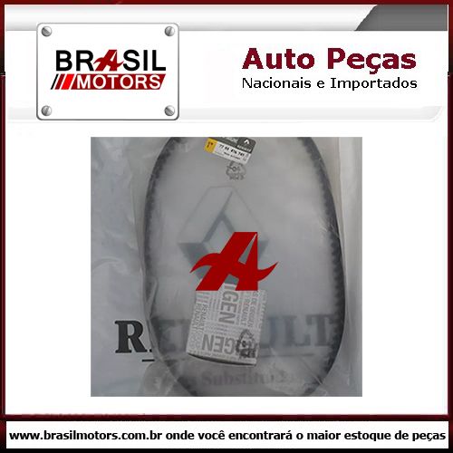 7701476745 - Kit Original Renault 1.0 16v  D4D - Correia Dentada e Tensor CLIO II LOGAN SANDERO