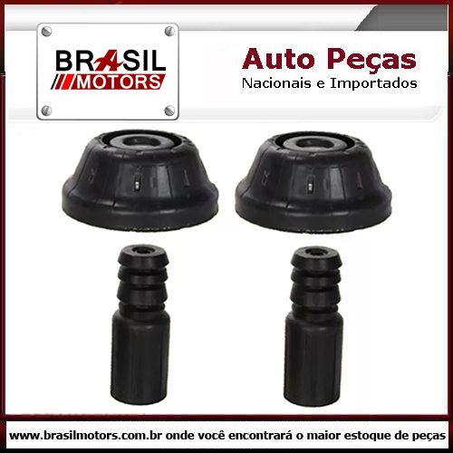 31045 VW Amarok - Kit Batente Amortecedor Dianteiro Volks Amarok - Ano 2010 até 2017