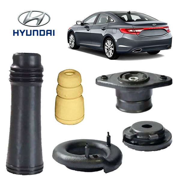 03.2.12.31348 HYUNDAI AZERA - Kit Batente Coifa Coxim do Amortecedor Traseiro Hyundai Azera 12/17