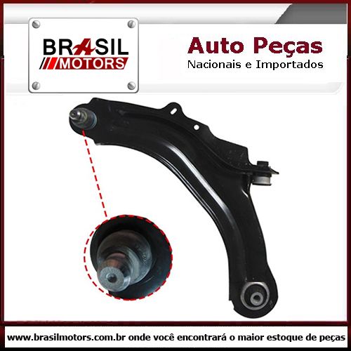 545017775R RENAULT MEGANE II - BANDEJA DIANTEIRA LADO ESQUERDO ORIGINAL RENAULT MEGANE II ACIMA 2006